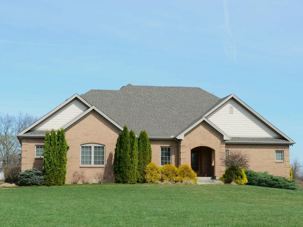 A thick, even front lawn